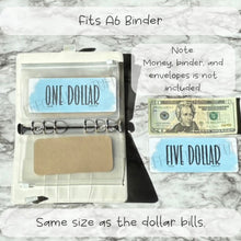 Load image into Gallery viewer, Laminated Placeholder Color Blue | Sets of 4 | Fits A6 Envelopes | Placeholder From One Dollar to Fully Funded | Physical Product |