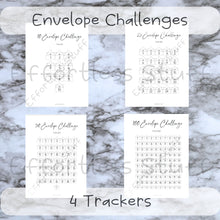 Load image into Gallery viewer, Savings Challenge Book Volume: 1 | 19 Challenges | Letter sized | Dollar Challenge | Envelope Challenge | Small Savings Challenge |