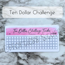 Load image into Gallery viewer, Pink Color Savings Challenge Blank Design Tracker | Laminated Trackers | Fits A6 Envelopes | Savings Challenge | Dollar Challenges | Physical Product |