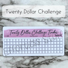 Load image into Gallery viewer, Purple Color Savings Challenge Blank Design Tracker | Laminated Trackers | Fits A6 Envelopes | Savings Challenge | Dollar Challenges | Physical Product |