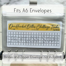 Load image into Gallery viewer, Yellow Color Savings Challenge Blank Design Tracker | Laminated Trackers | Fits A6 Envelopes | Savings Challenge | Dollar Challenges | Physical Product |