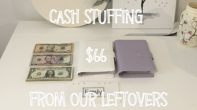 Cash Stuffing Leftover Spending