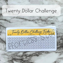 Load image into Gallery viewer, Yellow Color Savings Challenge Number Design Tracker | Laminated Trackers | Fits A6 Envelopes | Savings Challenge | Dollar Challenges | Physical Product |

