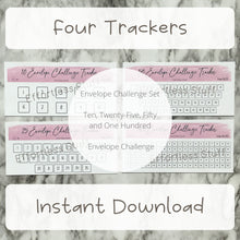Load image into Gallery viewer, Printable Purple Color Envelope Tracker Insert| Fits Size A6 Envelope | Envelope Challenge |

