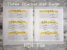 Load image into Gallery viewer, Printable Yellow Color Blank Design Savings Tracker | Fits Size A6 Envelope | Dollar Challenge |
