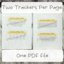 Load image into Gallery viewer, Printable Yellow Color Envelope Tracker Insert| Fits Size A6 Envelope | Envelope Challenge |
